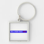 Mallinson Road  Metal Keychains