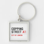 Copping Street  Metal Keychains