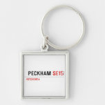  PECKHAM  Metal Keychains