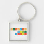 Periodic
 Table
 Writer  Metal Keychains