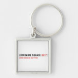 Lorrimore Square  Metal Keychains