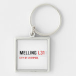 Melling  Metal Keychains