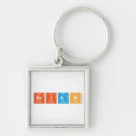 Brian  Metal Keychains