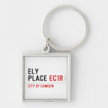 Ely Place  Metal Keychains