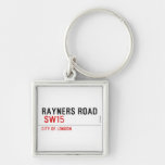 Rayners Road   Metal Keychains