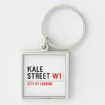 Kale Street  Metal Keychains