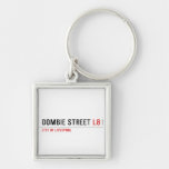  Dombie Street  Metal Keychains