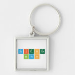 science
 bitch  Metal Keychains