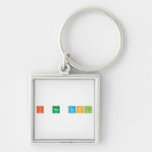 i am cool  Metal Keychains