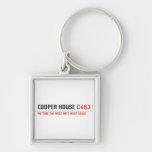 Cooper house  Metal Keychains