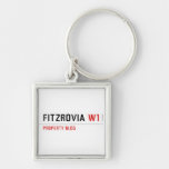 Fitzrovia  Metal Keychains