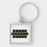 Happy
 Birthday
 Allison  Metal Keychains