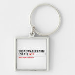 Broadwater Farm Estate  Metal Keychains