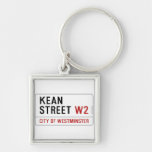 KEAN street  Metal Keychains