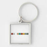 M. Chemiker  Metal Keychains