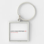 Love adam stephen  Metal Keychains