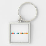 Feria de Ciencias  Metal Keychains