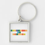 laboratorio
 de
 Ciencias  Metal Keychains