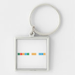 Growth On MAP  Metal Keychains