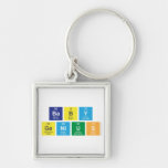 baby
 genius  Metal Keychains