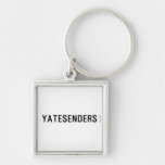 YATESENDERS  Metal Keychains