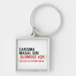 CaRiSMa  MaSaL GiBi   Metal Keychains