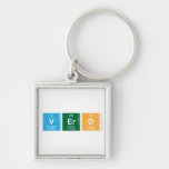 VERO  Metal Keychains