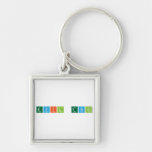 Evil Twin  Metal Keychains