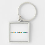 Happy science week  Metal Keychains