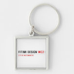 FitiMi Design  Metal Keychains