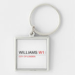 WILLIAMS  Metal Keychains