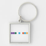 like a boss  Metal Keychains