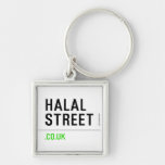 Halal Street  Metal Keychains