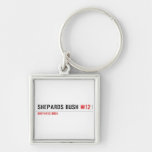 Shepards Bush  Metal Keychains