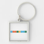 Refiective  Metal Keychains