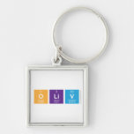 Oliv  Metal Keychains