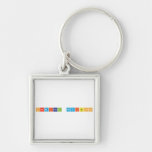 Chemical Revision  Metal Keychains
