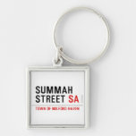 Summah Street  Metal Keychains