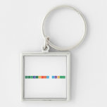 Preparatoria Anahuac  Metal Keychains