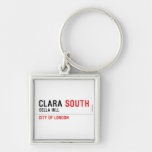CLARA  Metal Keychains