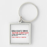 Giga B3atz Drive   Metal Keychains