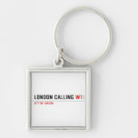 LONDON CALLIng  Metal Keychains