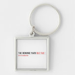 The rowing yard  Metal Keychains