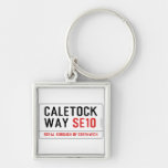 CALETOCK  WAY  Metal Keychains