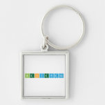 Bienvenidos  Metal Keychains