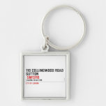 110 collingwood road  Sutton    Metal Keychains