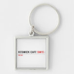 Keswick Cafe  Metal Keychains