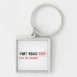 VMT Road  Metal Keychains