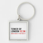 tower of london  Metal Keychains