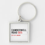 CAMBERWELL Road  Metal Keychains